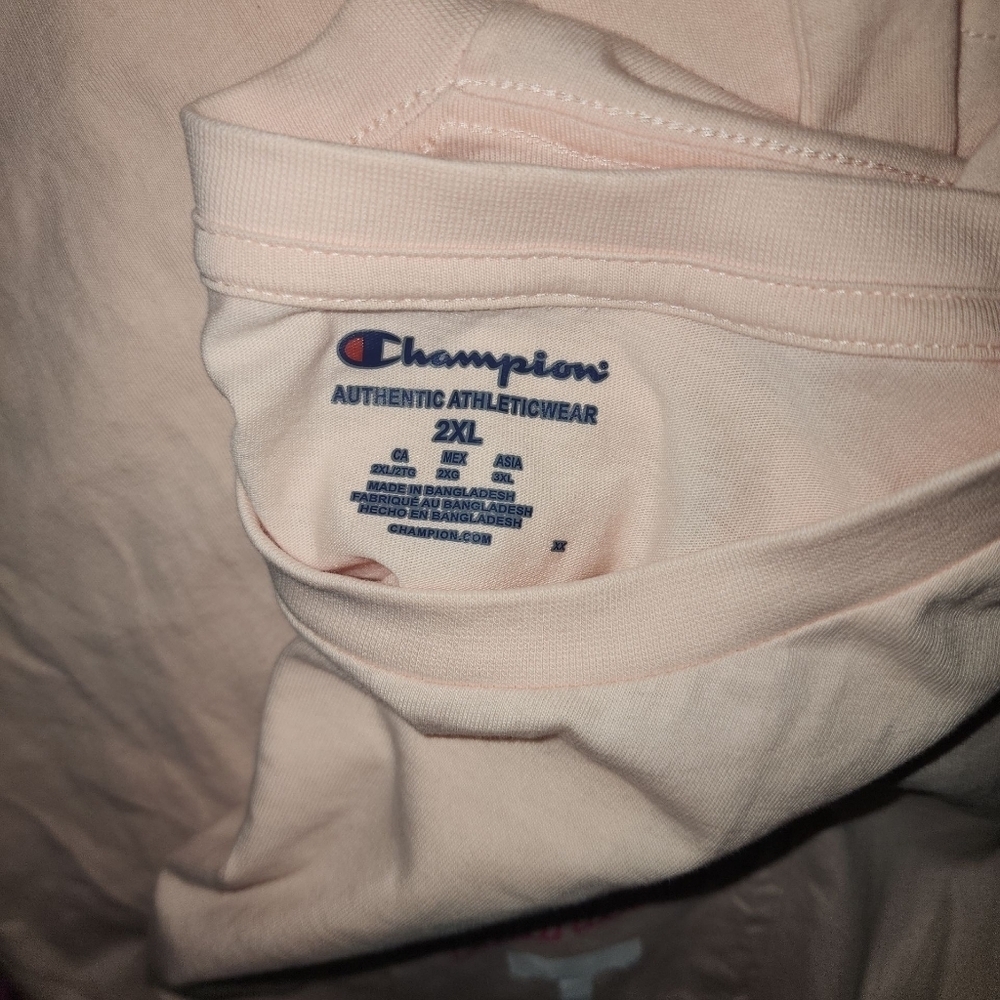 Womens Tennessee Volunteer Champion Tee with  Logo On Front  Pocket And Back 2XL - Picture 4 of 4